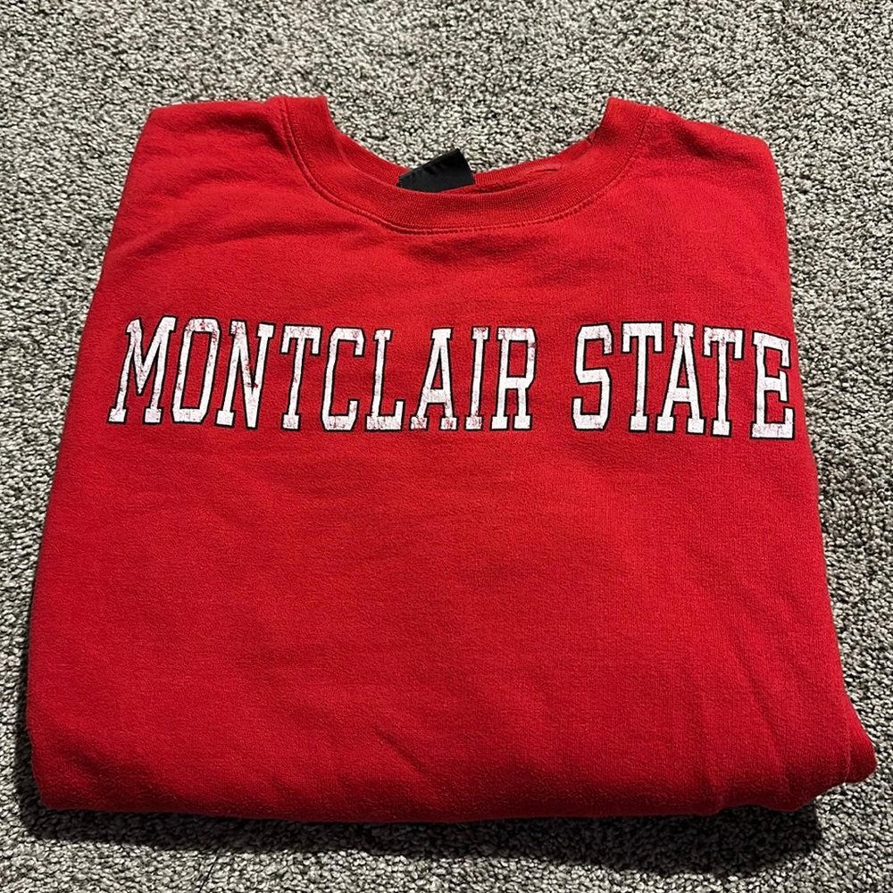 Montclair State Red Crewneck